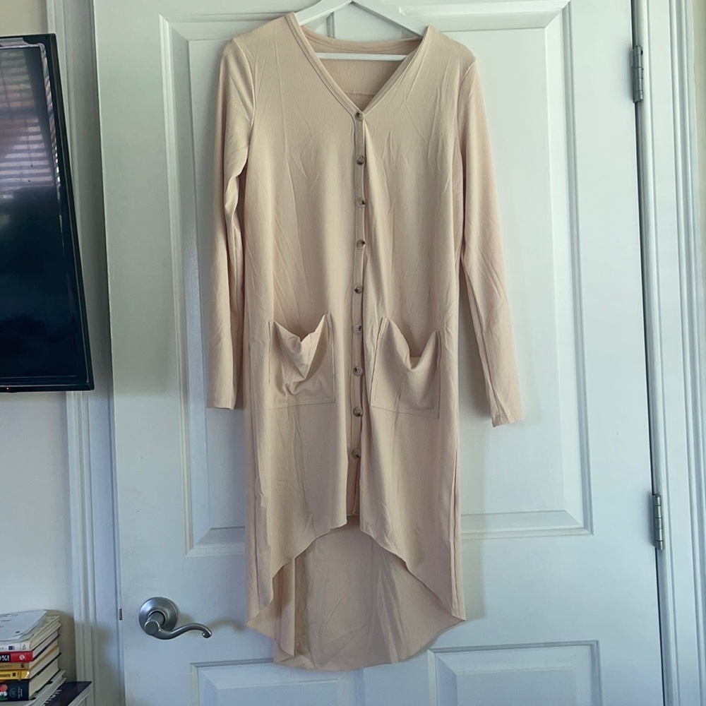 Button up dress